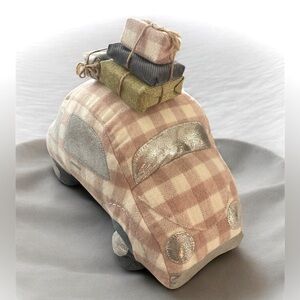 VW Volkswagen Christmas Bug Flannel Plush Decoration